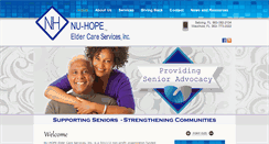 Desktop Screenshot of nuhopeeldercare.com